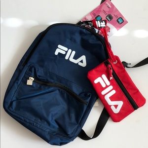 NWT✨Fila Hailee Mini Backpack (2 PC Set)